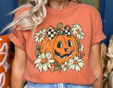 Jack-o-lantern with Bow | Halloween Sublimation PNG