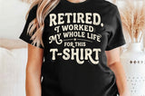 Retired | Funny SVG Cut File