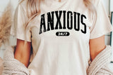 Anxious 24/7 | SVG Cut File