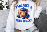 Pancakes and Panic Attacks | Funny PNG Print File