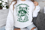 Completely Unhinged | Funny SVG Cut File