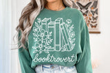 Booktrovert | Book SVG Cut File