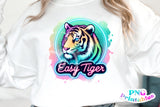 Easy Tiger | Funny PNG Print File