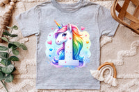 First Birthday Unicorn | PNG Print File