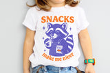 Snacks Make Me Nicer | Toddler SVG Cut File