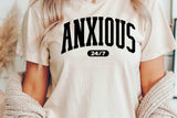 Anxious 24/7 | SVG Cut File