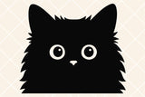 Peeking Cat | SVG Cut File