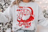 You Ain't Getting Shit | Funny Christmas SVG Cut File