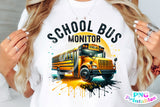 School Bus Monitor | Occupation PNG Cut File