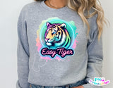Easy Tiger | Funny PNG Print File
