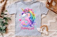 Birthday Girl Third Birthday | PNG Print File