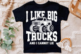 I Like Big Trucks | Toddler SVG Cut File