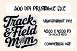 Track and Field Mom | PNG File