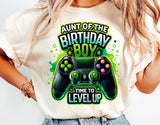 Family of the Gamer Birthday Boy png Bundle