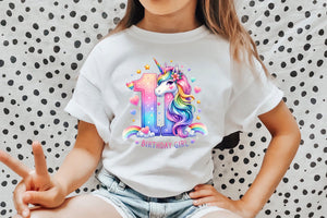 Birthday Girl Eleventh Birthday | PNG Print File
