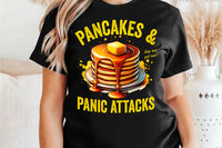 Pancakes and Panic Attacks | Funny PNG Print File