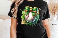 Baseball With Bow | PNG Sublimation File