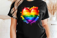 Rainbow Heart | LGBTQ Pride PNG File