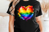 Rainbow Heart | LGBTQ Pride PNG File