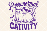 Purranormal Cativity | Halloween SVG Cut File
