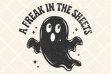Freak In The Sheets | Halloween SVG Cut File