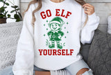 Go Elf Yourself | Funny Christmas SVG Cut File