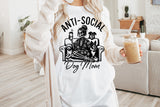 Anti-social Dog Mom | PNG Sublimation File