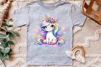 Rainbow Unicorn | PNG Print File