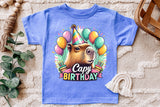Capybara Birthday | PNG Print File