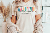 Walk By Faith | Christian SVG Cut File