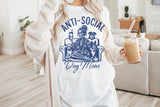 Anti-social Dog Mom | PNG Sublimation File