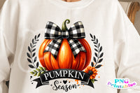 Pumpkin Season | Fall Sublimation PNG