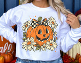 Jack-o-lantern with Bow | Halloween Sublimation PNG