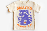 Snacks Make Me Nicer | Toddler SVG Cut File