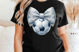 Soccer Ball With Bow | PNG File