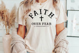 Faith Over Fear | Christian SVG Cut File