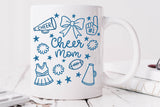 Cheerleader Mom Doodle | SVG Cut File