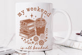 My Weekend is All Booked | Book SVG Cut File