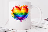 Rainbow Heart | LGBTQ Pride PNG File