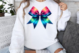 Neon Cheer Bow | PNG Sublimation File