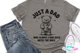 Just A Dad | Funny PNG Print File