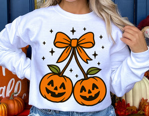 Pumpkin Cherries | Halloween SVG Cut File