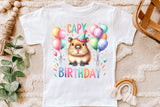 Capybara Birthday | PNG Print File