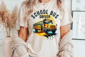 School Bus Driver | Occupation PNG Cut File