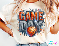 Game Day Basketball | PNG Print File