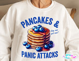 Pancakes and Panic Attacks | Funny PNG Print File