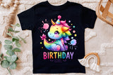 Birthday Girl Dragon | PNG Print File