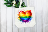 Rainbow Heart | LGBTQ Pride PNG File