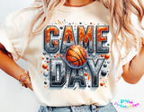 Game Day Basketball | PNG Print File