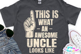 Funny Uncle | SVG Cut File
